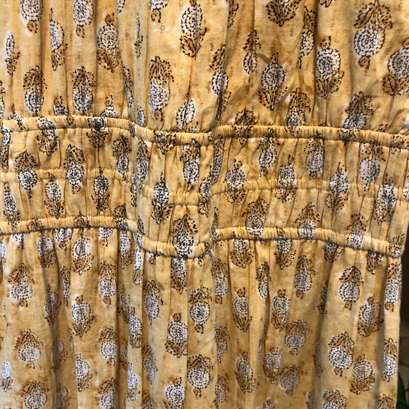 NWT dRA Cotton Tiered Halter Maxi Dress S - Picture 3 of 11